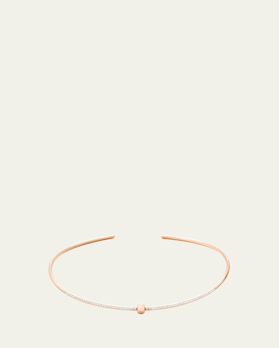 Together 18K Rose Gold Diamond Collar